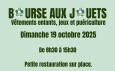 Bourses aux jouets, vêtements et puériculture du 19/10/2025